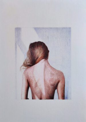 Woman of back , 2021