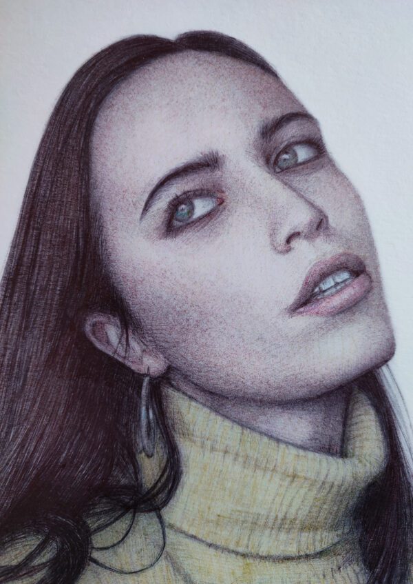 Woman in yellow, 2021 - Image 2
