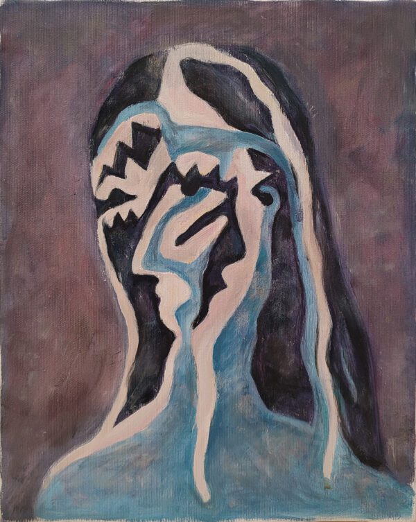Portrait of a woman - Jose Moreno Melli